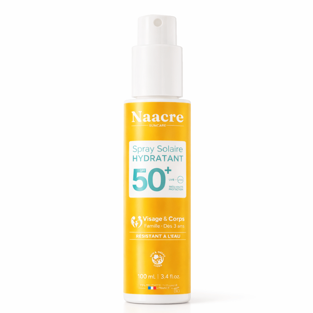 Spray Solaire Hydratant SPF50+ - Naacre